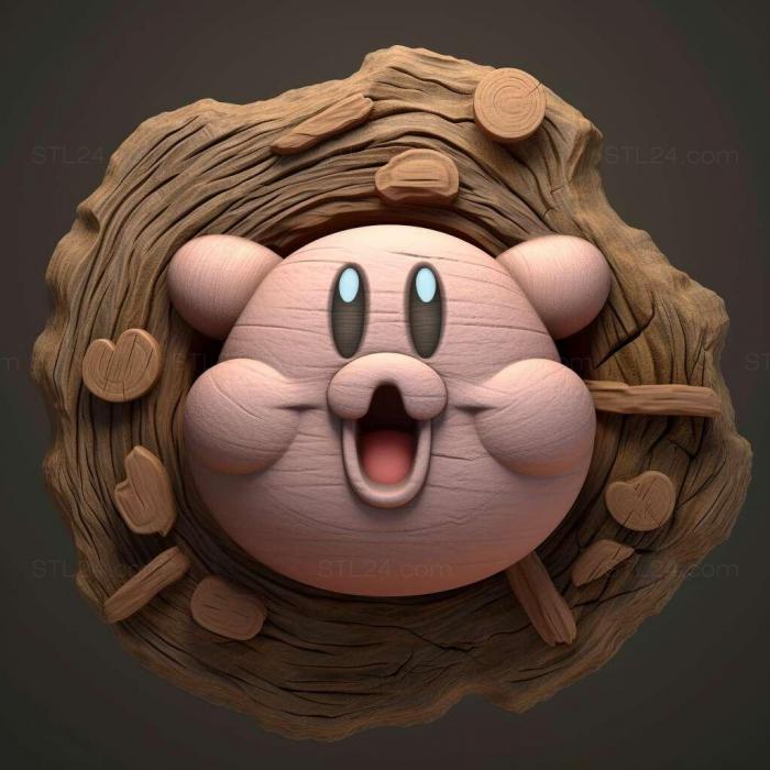 st kirby 3d model 3